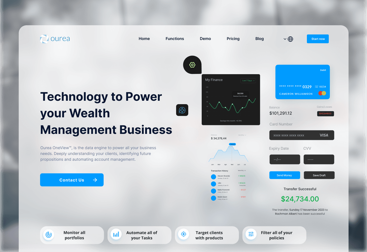 Ourea Systems — Technology to Power your Wealth Management Business