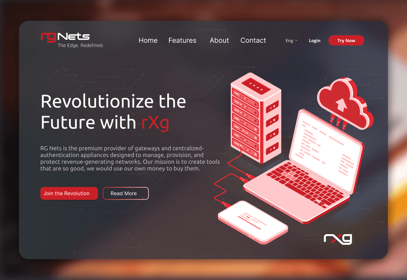 RG Nets — A network for Telcos, Airports, and big businesses.