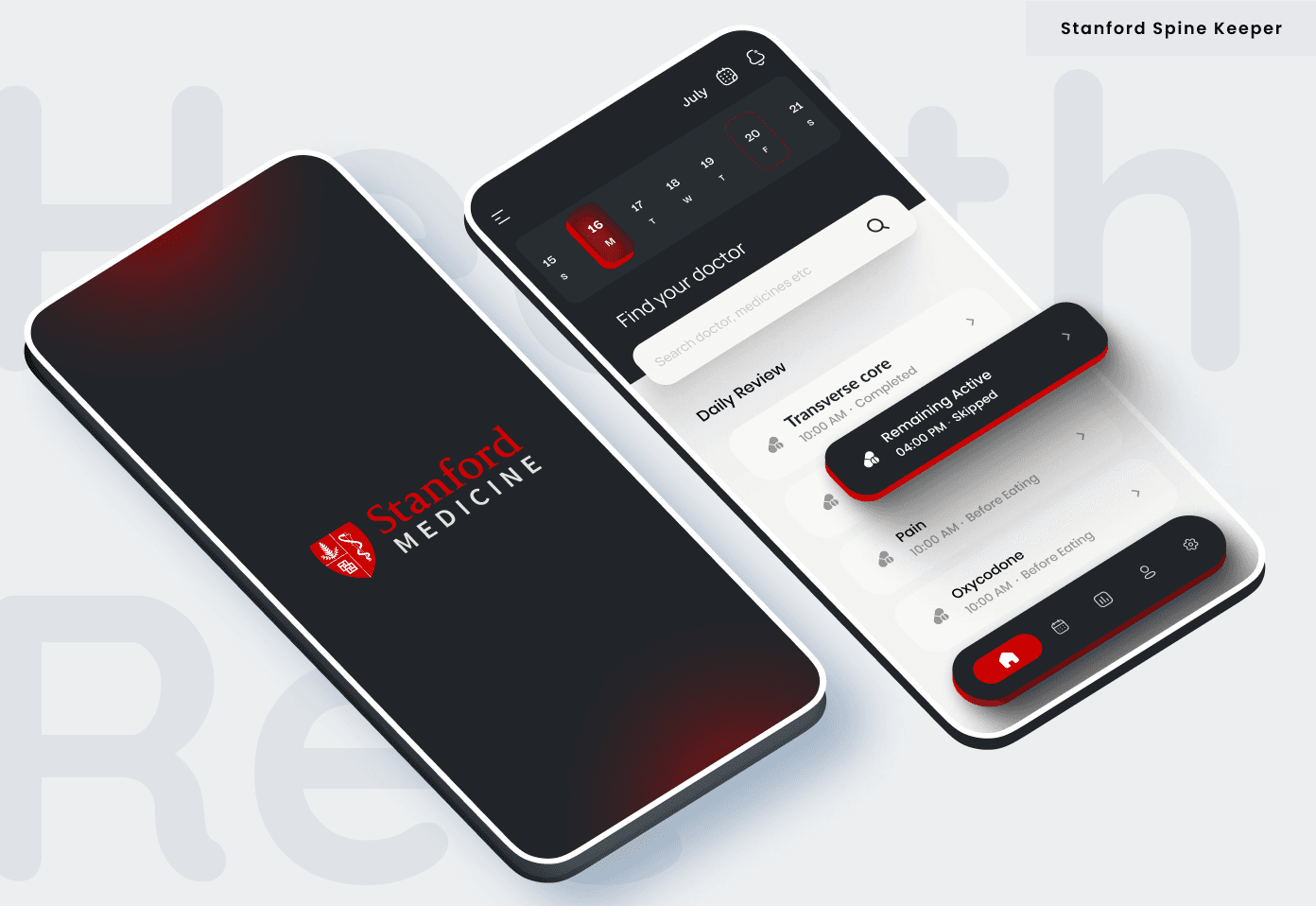 Stanford SpineKeeper — A healthcare mobile app