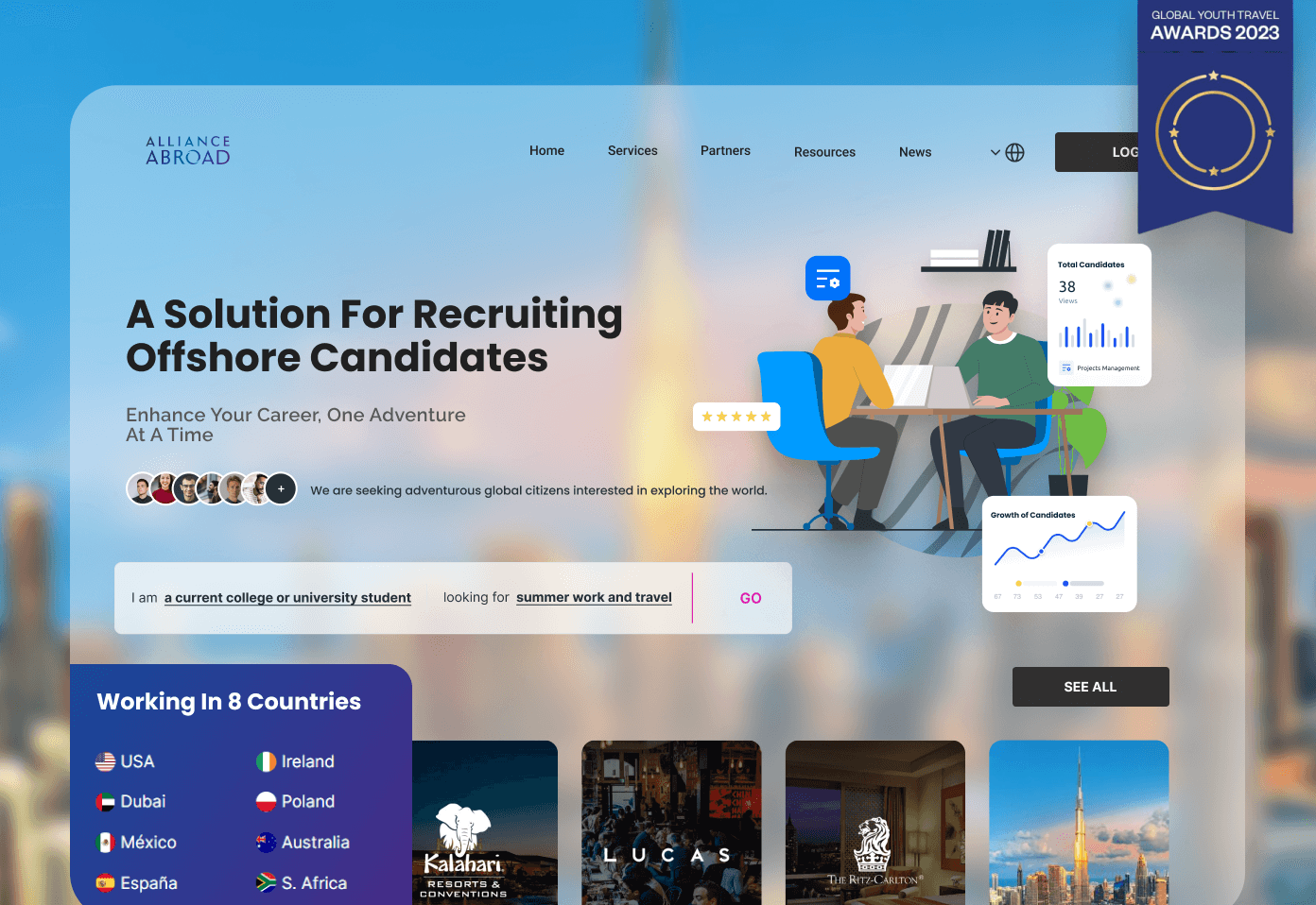 Alliance Abroad — A solution for Recruiting offshore candidates