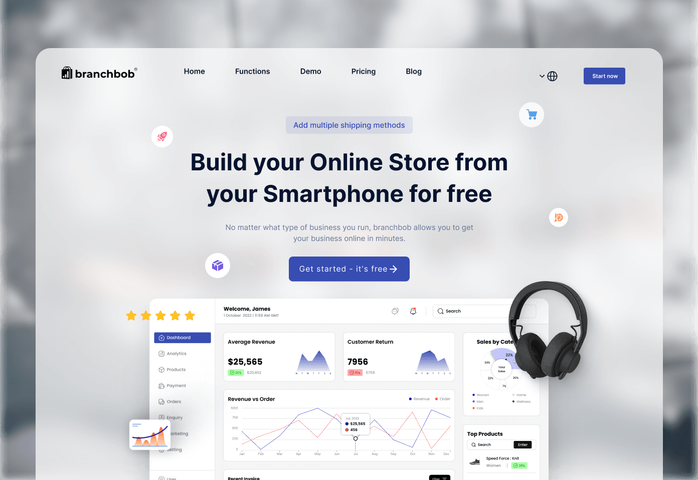 Branch Bob — The white-label e-commerce solution for building online stores