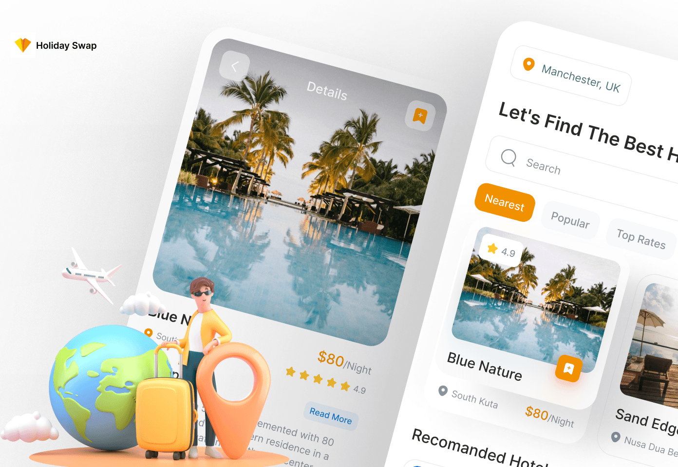 Holiday Swap — The second-largest home swapping platform, active in over 185 countries, with more than 500K Android app downloads