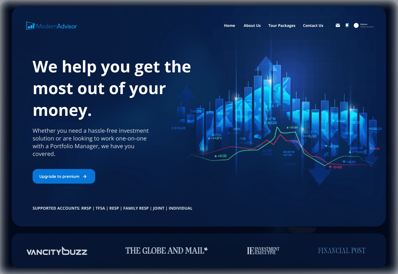 Modern Advisor — Online Financial Advisor