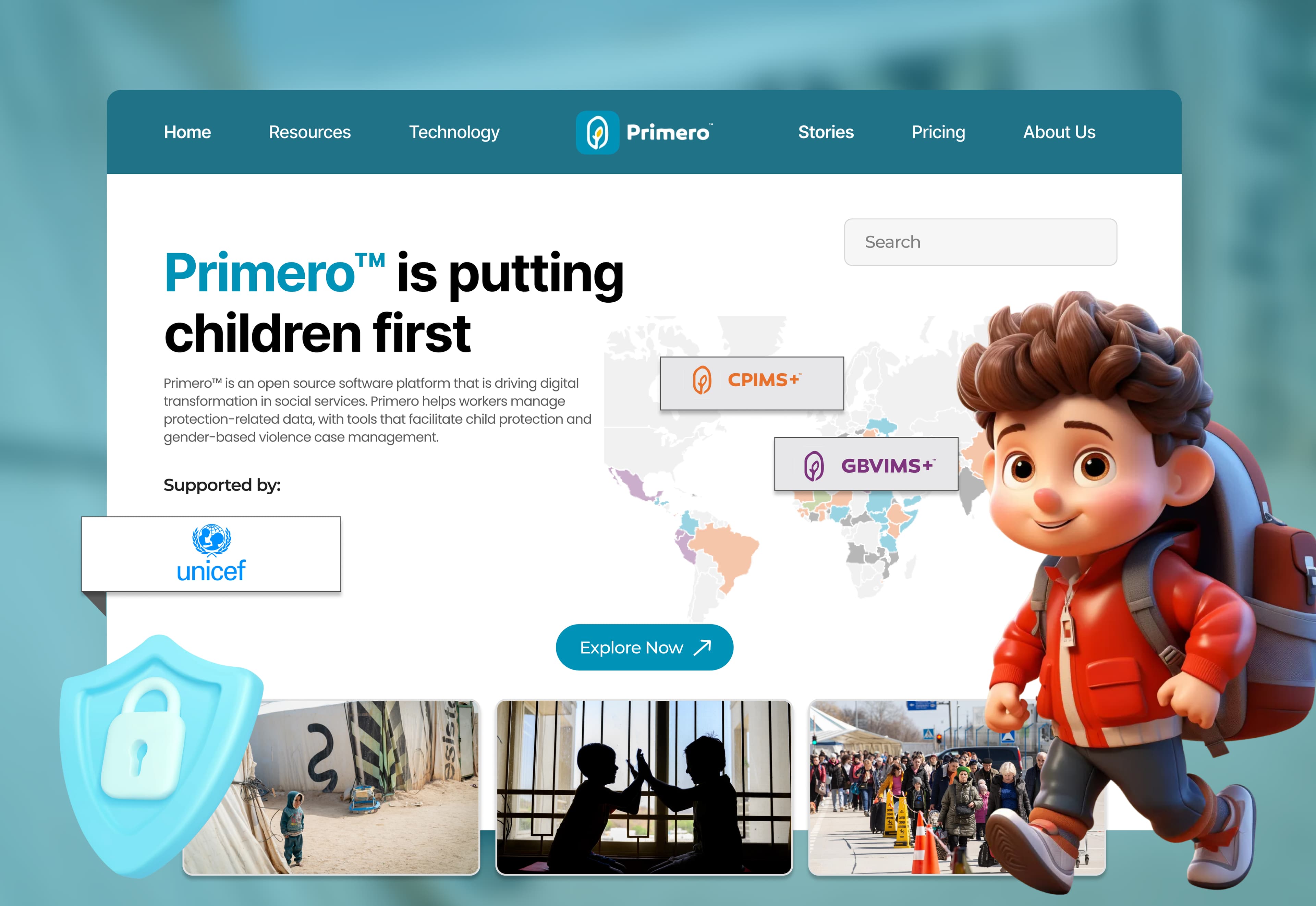 Primero — A global case management for social service and humanitarian programs.