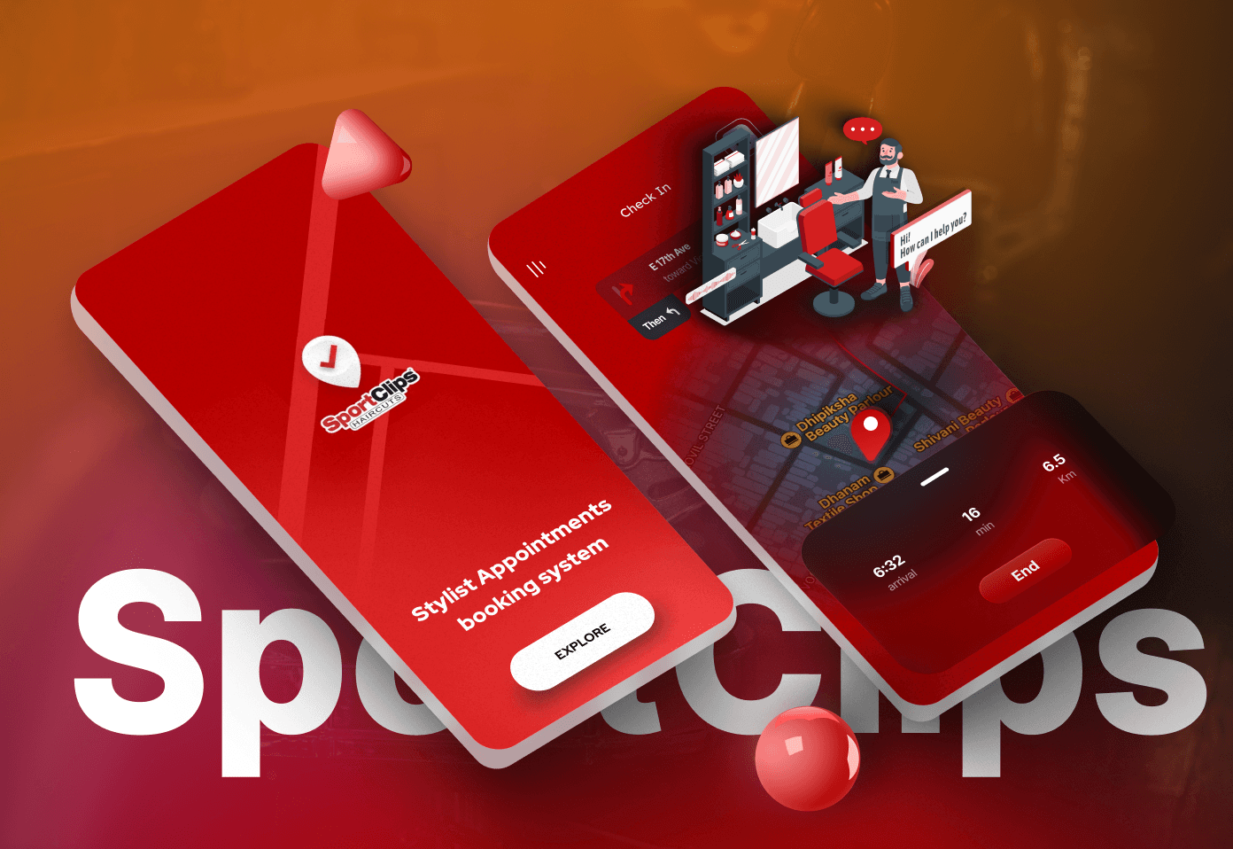 Sport Clips Haircuts — Cloud-Based Appointments Management App