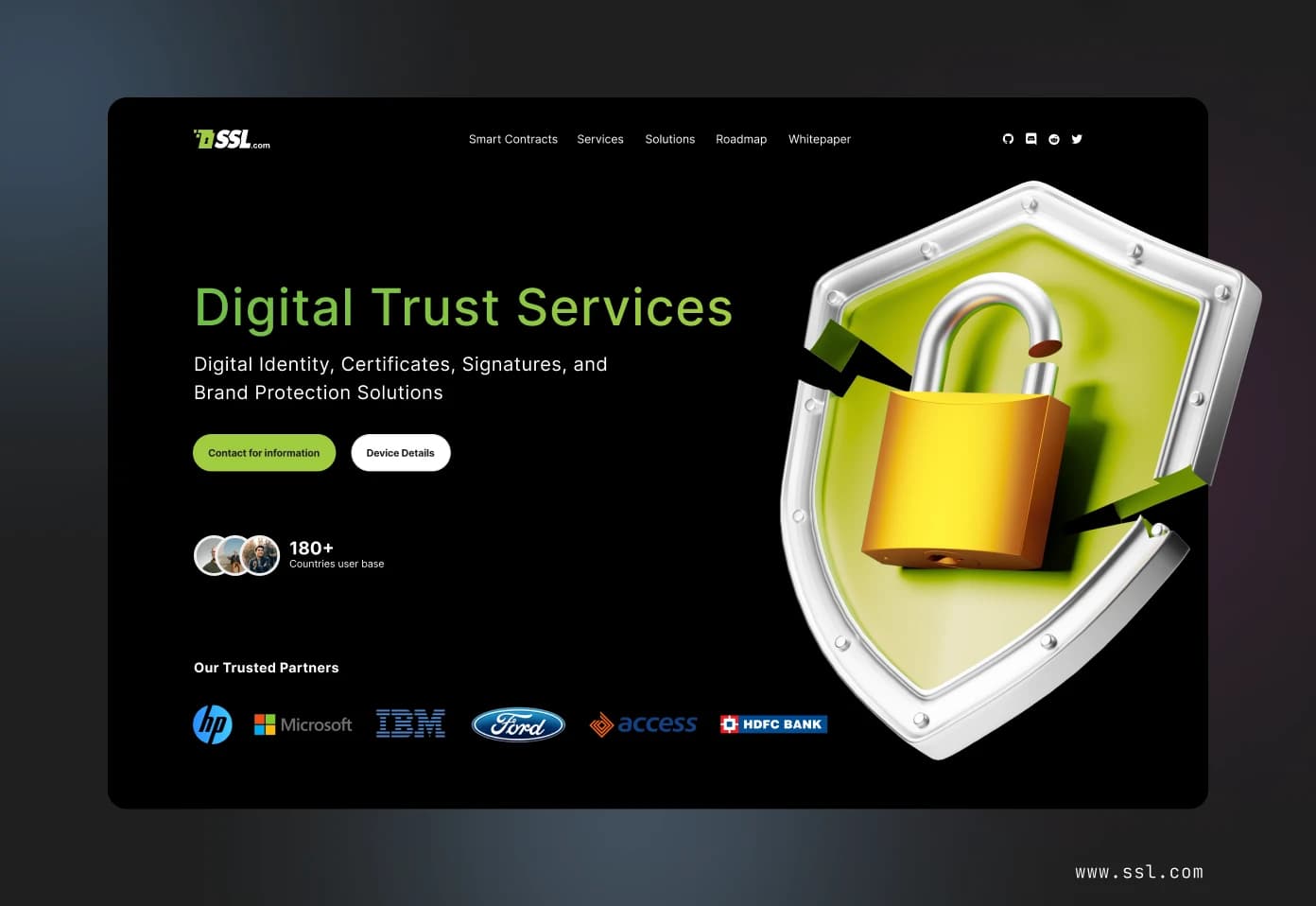 SSL.com — Securing Digital Trust with Comprehensive SSL Solutions.