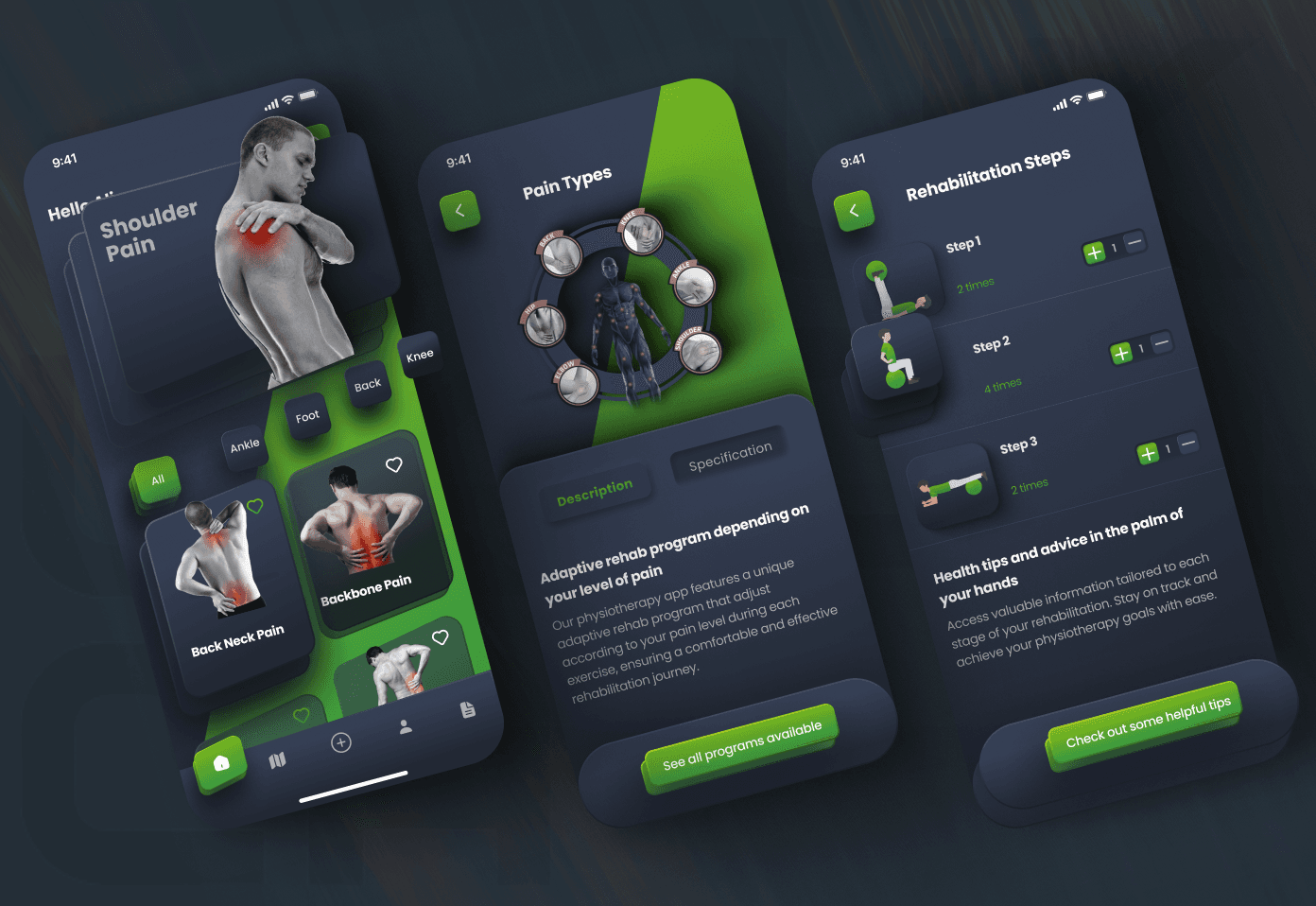 Total Rehab — Digital Physiotherapy App
